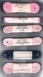 Merceria vari nastri raso