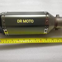 Scarco universale doppia uscita silver carbon 320