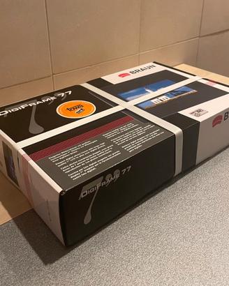 DigiFrame77 BRAUN NUOVO cornice per foto digitali