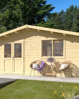 CASETTA DI LEGNO OFFENBURG9 595x595x268h cm