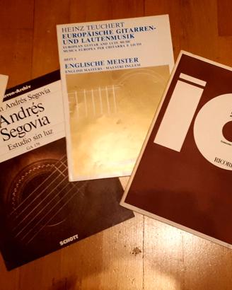 Spartiti per chitarra classica