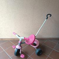 Triciclo rosa bambina