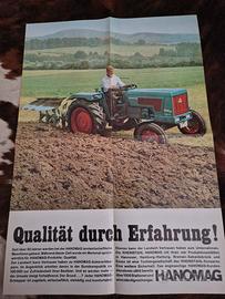 poster honomag trattore brochure trattrice