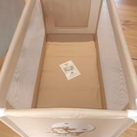 Lettino pieghevole bambino + materasso sanitario