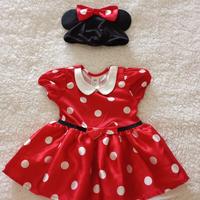 Completino carnevale Minnie 3/6 mesi