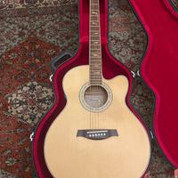 Chitarra Ibanez acustica amplificata
