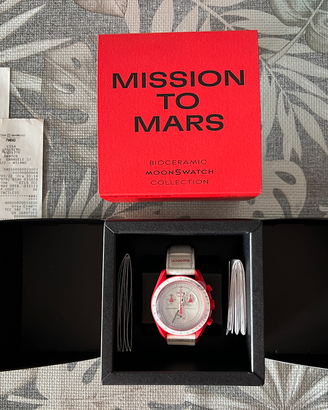 OMEGA x SWATCH Moonswatch Mission to Mars - NUOVO