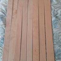 doghe in legno per letto