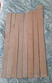 doghe in legno per letto