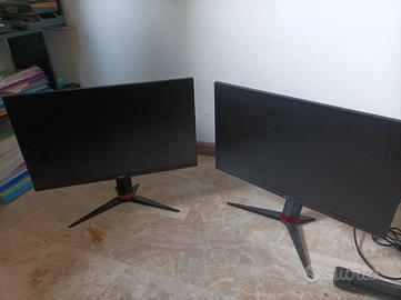 2 AOC Gaming Monitor, 27'' FHD 144Hz, 1ms IPS