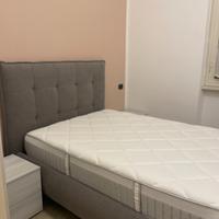 Letto Contenitore+materasso memory una piazza mezz