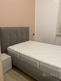 Letto Contenitore+materasso memory una piazza mezz