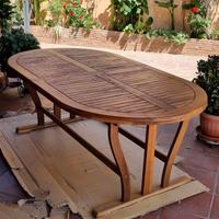 Tavolo Acacia Allungabile a 3 METRI Largo 110cm 