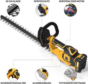 Tagliasiepi a batteria elettrico

nuovo