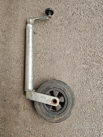 Ruota sollevabile per carrello