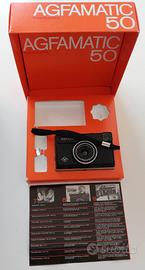 Fotocamera vintage Agfamatic 50 MAI USATA