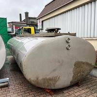 CISTERNA USATA NON SCARRABILE IN ACCIAIO INOX
