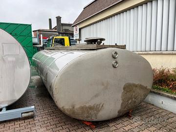 CISTERNA USATA NON SCARRABILE IN ACCIAIO INOX
