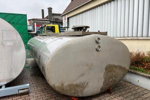 CISTERNA USATA NON SCARRABILE IN ACCIAIO INOX