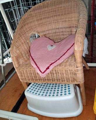 Seduta Per Bambini con Cuscino + Tavoli Da Gioco
