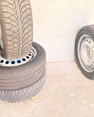 4 gomme su cerchi per furgone
