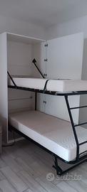 Letto a castello a scomparsa