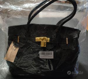 Borsa Vera Pelle Canetti Collezioni Made In Italy.