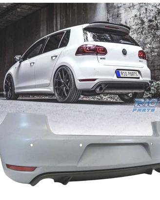 PARAURTI POSTERIORE VOLKSWAGEN VW GOLF 6 08- LOOK 