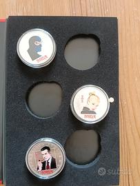 Diabolik trittico monete 5 euro