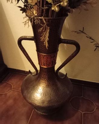 vaso  rame porta fiori o ombrell alto63cm largo 36