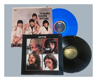 Beatles 2 Dischi - Yesterday and Today Vinile Blu 