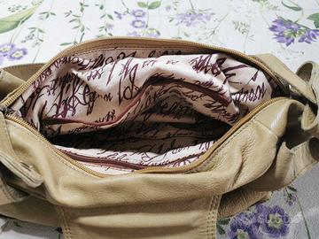 Borsa Zippo in pelle