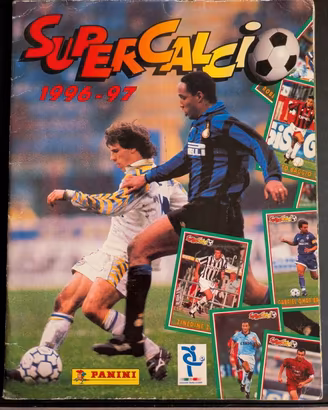 ALBUM FIGURINE PANINI .  SUPERCALCIO 1996-1997