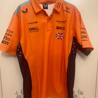 Polo F1 McLaren Team NORRIS 4 Arancia/Nero 2024