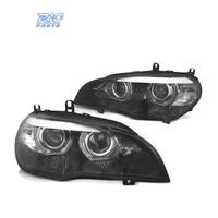 FARI XENON BMW X5 E70 07-10 ANGEL EYES 3D NERO