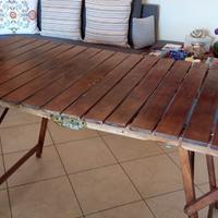 TAVOLO DA TERRAZZO o GIARDINO 1.40 LUNG. 70 LARG.