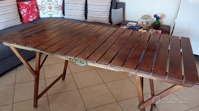 TAVOLO DA TERRAZZO o GIARDINO 1.40 LUNG. 70 LARG.