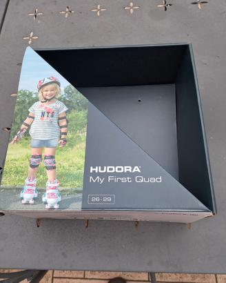 HUDORA Pattini a rotelle My First Quad bambina