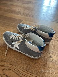 Golden Goose Mid Star nr 45 Grigia/Bianca/Blu