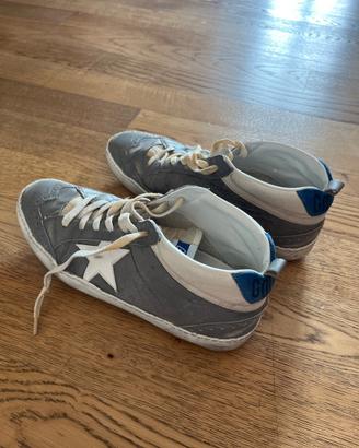 Golden Goose Mid Star nr 45 Grigia/Bianca/Blu