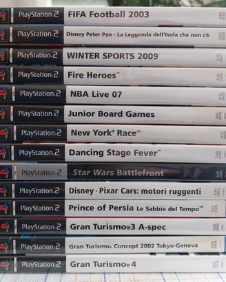 Lotto 14 giochi PS2