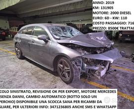 Mercedes Cla 200D Sinistrata 2019 Shooting Break