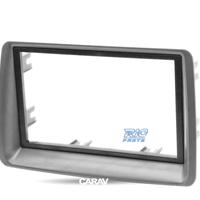 TELAIO GRIGIO SCURO 2-DIN PER FIAT PANDA