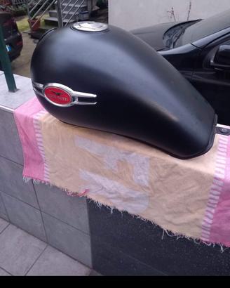 serbatoio e pompa  benzina Moto Guzzi Bellagio 