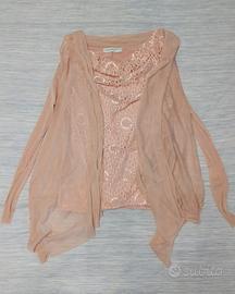 completo Rinascimento rosa cipria 