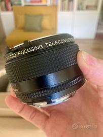 Vivitar 2x macro focusing teleconverter x Minolta
