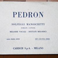 - CARLO PEDRON - Solfeggi Manoscritti 