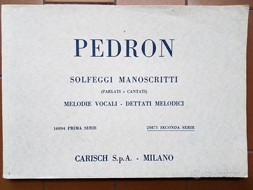 - CARLO PEDRON - Solfeggi Manoscritti 