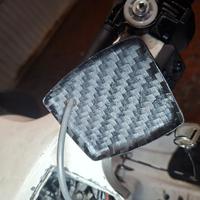 Coperchio Vespa Carbonio con foro per gas rapido