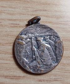 Rara medaglia militare Natale 1916 Cervignano WW1